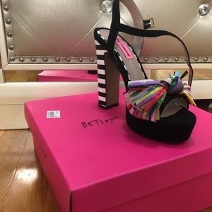 Betsey Johnson Multicolored Heels